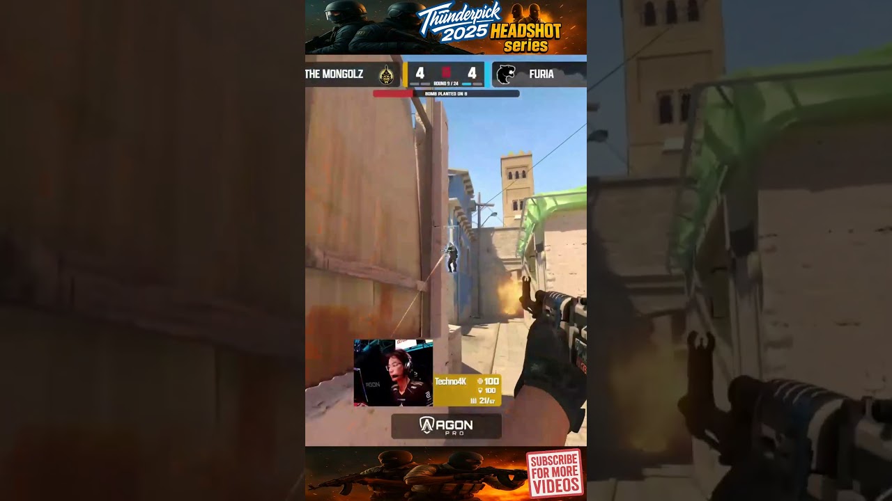 CS2 Thunderpick 2025 | Headshot Kings – Best Aim Moments of Thunderpick 2025 