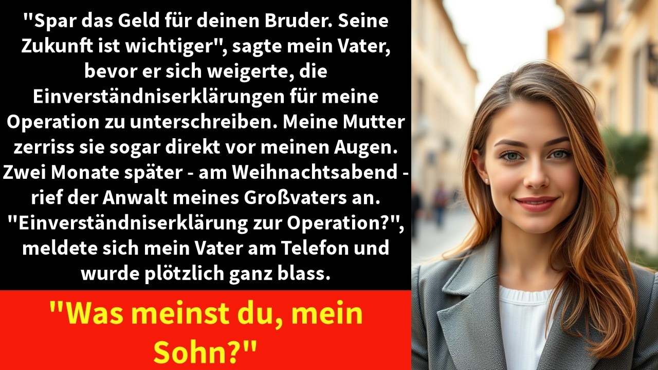 Ich hatte kaum das Auto abgestellt, da öffnete mir meine Großmutter mit einem Gesicht, das ich nie an ihr gesehen hatte. Ihre Hände zitterten, als sie mich in den dunklen Garderobenschrank schob....