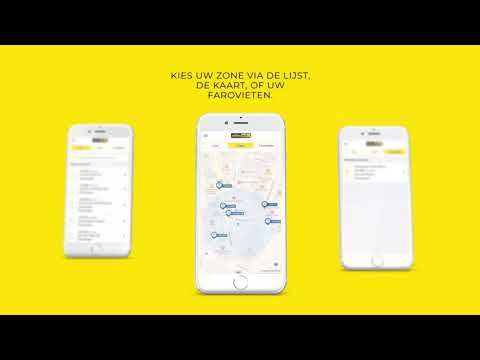 Contactloos betalen met de Yellowbrick parkeer app