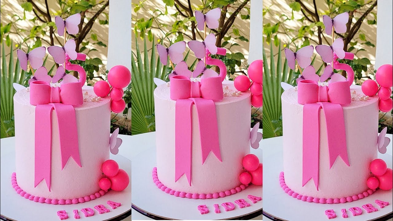 كيكة عيد ميلاد🎂بنوتة😍💗بكل التفاصيل مع جميع أسرار نجاحها 👌