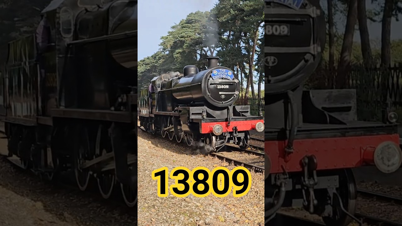 LMS 13809 7F 2-8-0 in steam at Holt North Norfolk Railway 2025