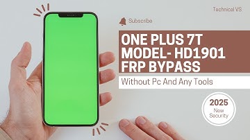 Oneplus 7t Frp Bypass |Google Account Latest Security Oneplus 7t Frp Lock Bypass Without Pc 2025 new