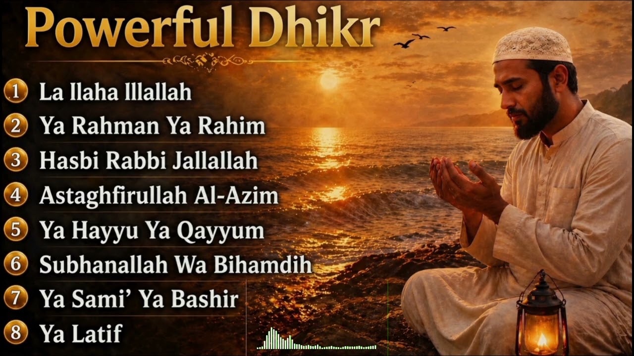 Most Peaceful Sufi Dhikr Playlist with Beautiful Islamic Vocals