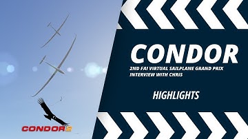 Condor Interview - 2nd FAI Virtual Sailplane Grand Prix