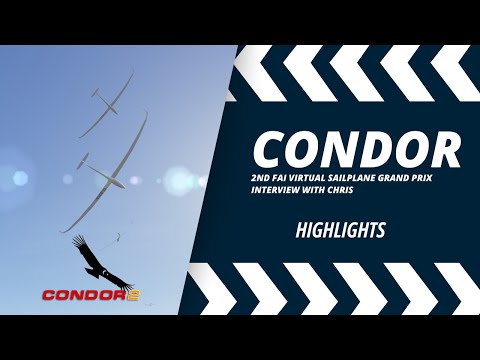 Condor Interview - 2nd FAI Virtual Sailplane Grand Prix