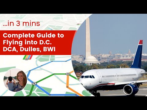 Video: Una guida agli aeroporti vicino a Washington, DC