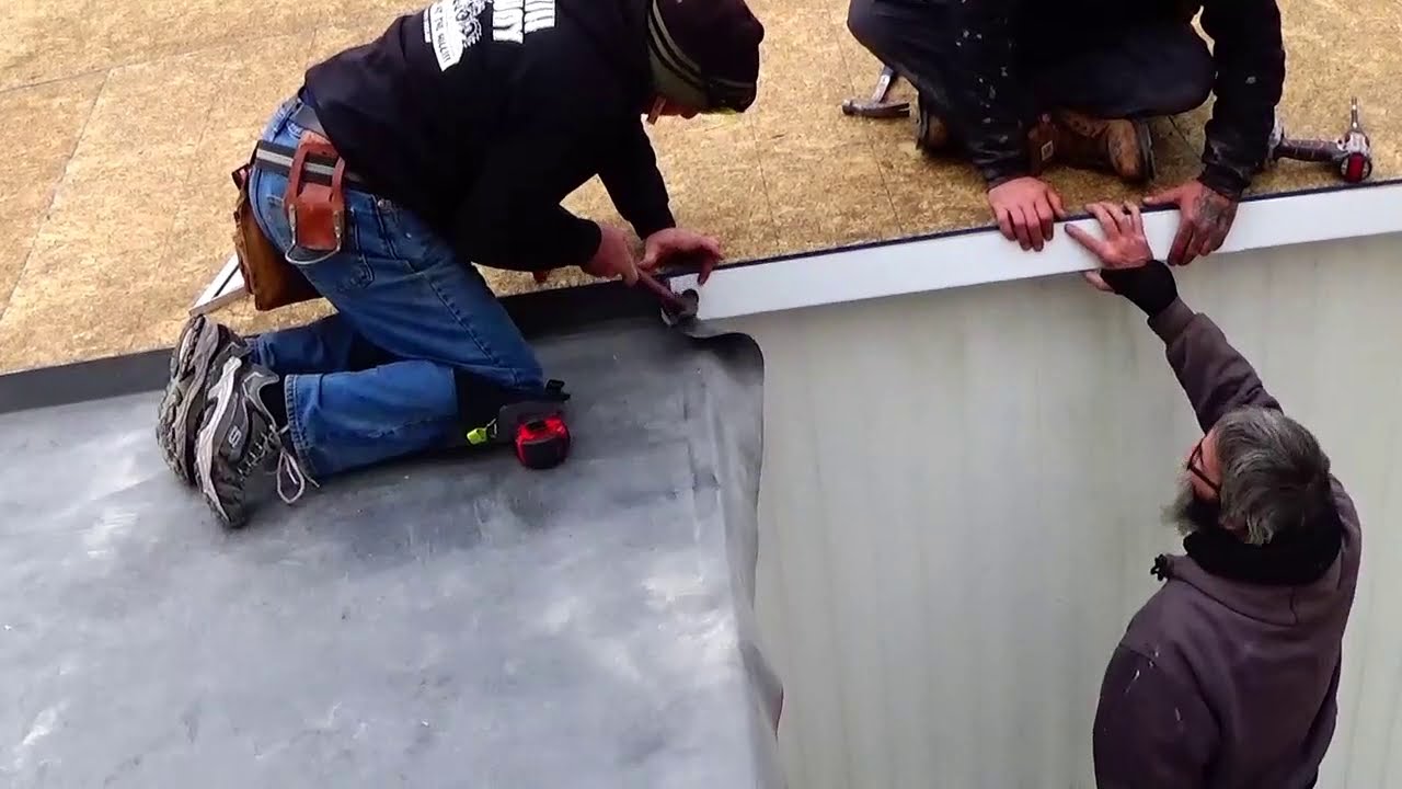 Mobile Home Roof Repairs with Drew 3 YouTube