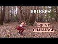 100 REP SQUAT CHALLENGE (Bubble butt + toned legs)