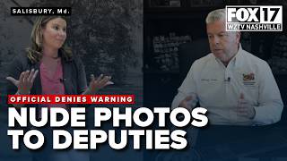 Maryland official denies receiving warning over alleged nude photos to deputies