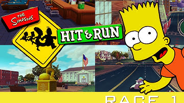 Simpsons Hit & Run - Level 2: Race 1 of 3 "Time Trial"