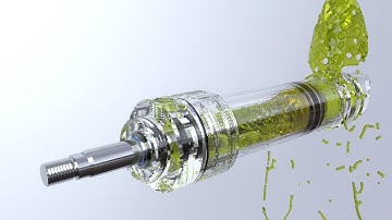 How does a hydraulic cylinder work?