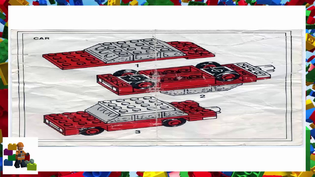 spedition mobel hoffner, lego instructions - samsonite - model maker - 2 - mini-wheel model, Design ideen