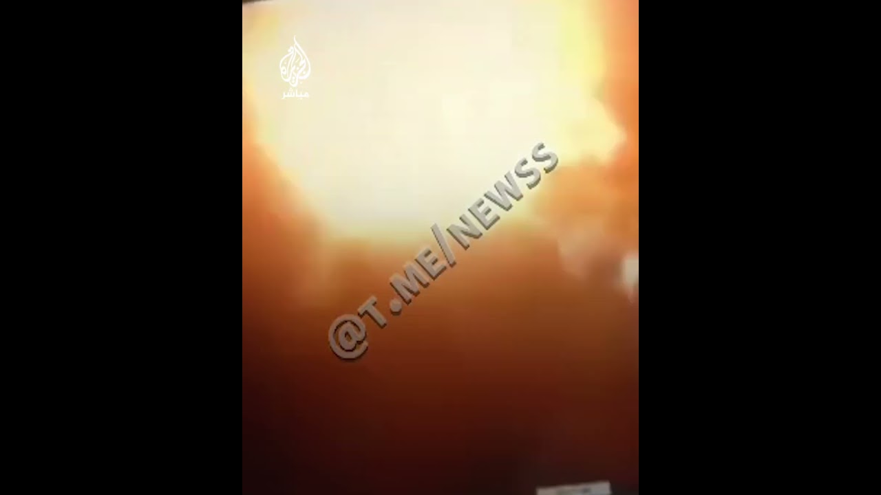 مشاهد جديدة للحظة انفجار الطائرة المسيّرة في مبنى بتل أبيب