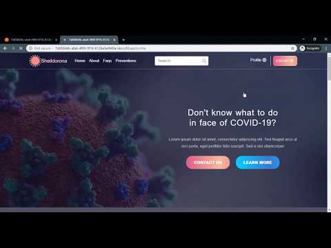 My CS50 final project (Web App: Sheildorona)