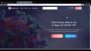 My CS50 final project (Web App: Sheildorona)