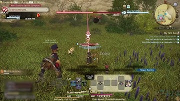 My First Axe - Final Fantasy XIV