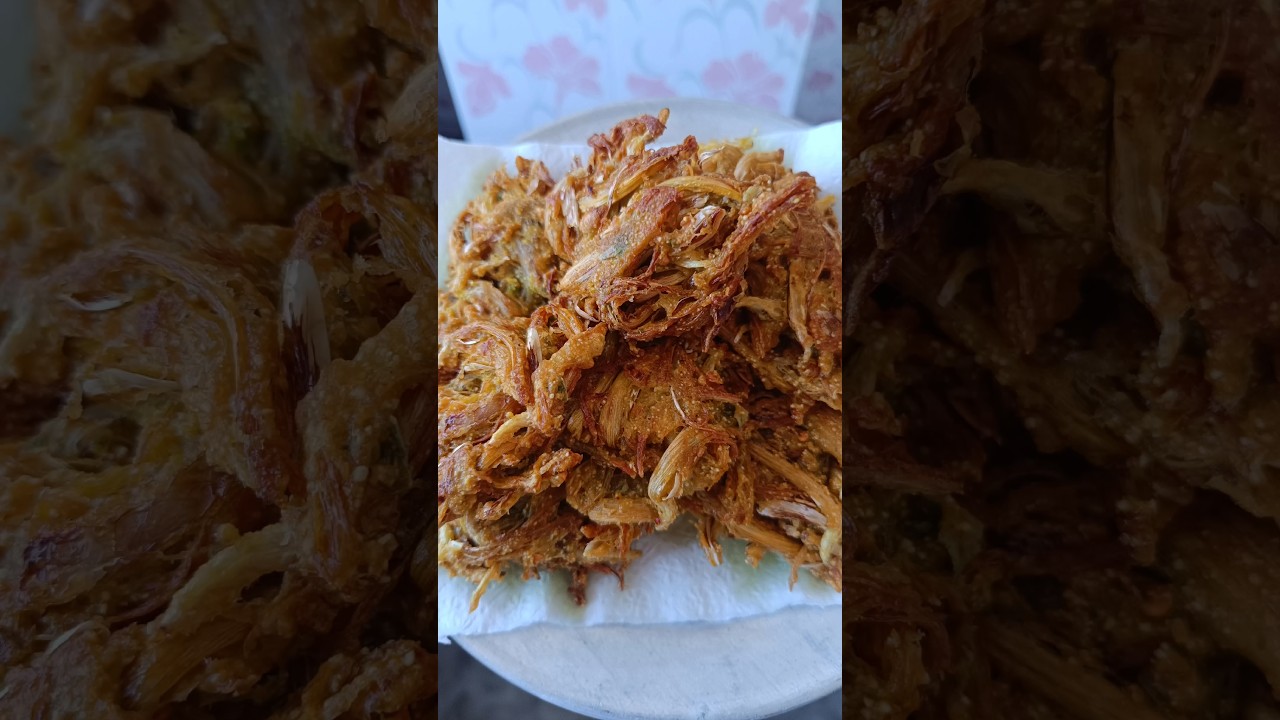 Kela ke phul ka pakauda 