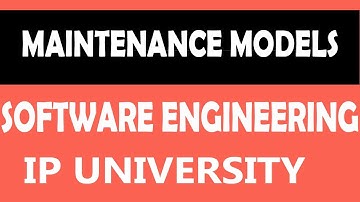 Software Maintenance Models | Software Maintenance | #47 Software Engineering playlist CSE Unit 4