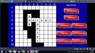 Buat Teka Teki Silang Part 3 Aplikasi CrossWord Maker Android screenshot 2