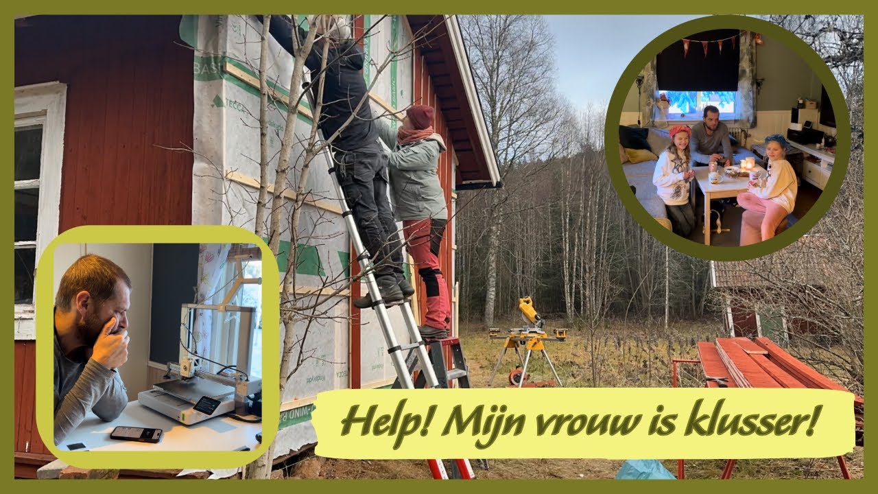 Wonen in Zweden 🇸🇪 Help! Mijn vrouw is klusser!😱 Vlog #43 - YouTube