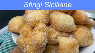 Sfingi di San Giuseppe - Dolci Siciliani - Dolci Fritti siciliani - Sfinge - Spincioni