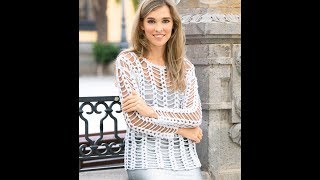 ДЛЯ ЛЕВШЕЙ. Вязание крючком. Нежнейшая жилетка. УЗОР. ДЛЯ ЛЕВШЕЙ. Вязание крючком. Нежнейшая жилетка. УЗОР.