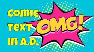 Comic Text Tutorial