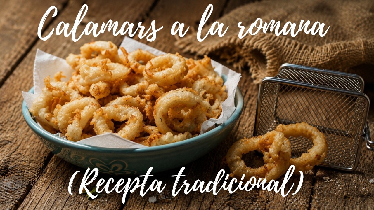 Calamars a la romana (Recepta tradicional)