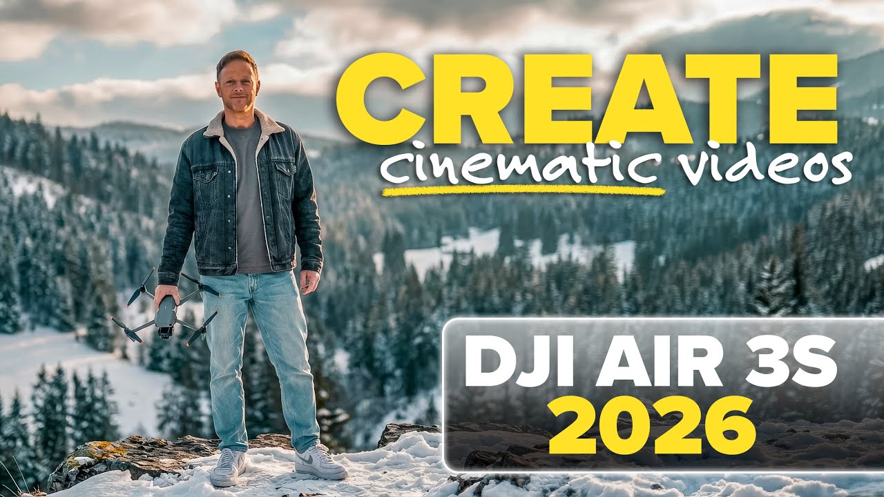 Почему DJI Air 3S достаточно для настоящей работы
