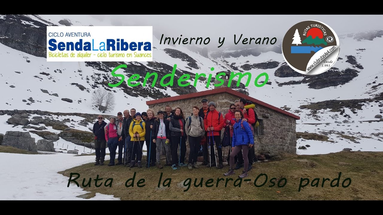 Senderismo Cantabria- senda la ribera-club rutas turisticas 4x4 - oso pardo