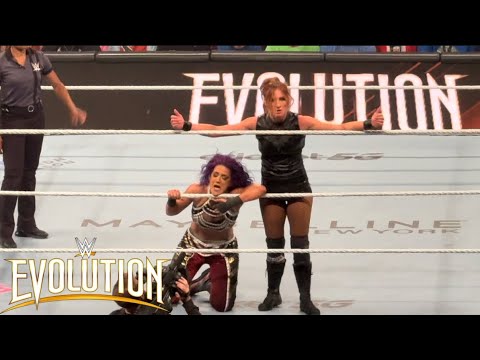 Becky Lynch vs Bayley vs Lyra Valkyria Full Match - WWE Evolution 7/13/2025