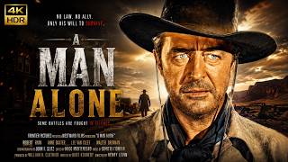 A Man Alone (1955) Western/Action Movie in English | Ray Milland & Raymond Burr | React & Reviews