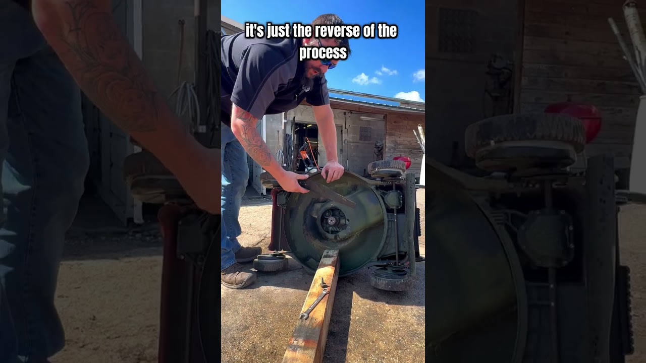 How to Remove a Mower Blade! | Rental Ranch