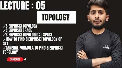 Sierpinski Topology||Sierpinski Space||Sierpinski Topological space||How to find sierpinski topology