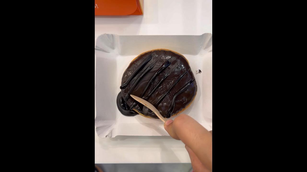 Yummy Chocolate Decadence😋🤤 musttry donuts mod shortsvideo 