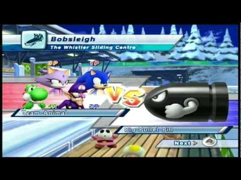 Let's Play: Mario and Sonic at the Olympic Winter Games Pt. 5 (Blind)