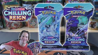 chilling reign booster box opening Pokemon TCG Sword & Shield Build and Battle art Blaziken VMAX Chilling Reign Booster Box Opening