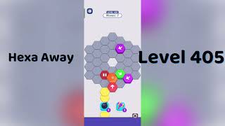 🧠 Hexa Away Level 405 Walkthrough