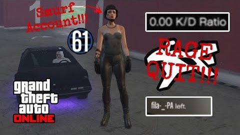 I Made An Oppressor Griefer Rage Quit GTA 5 Online (My First Video)