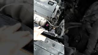 2012 Chevy Cruze cooling fan change in 20 min.