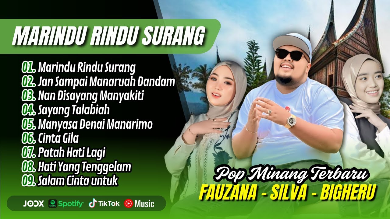 MARINDU RINDU SURANG - Fauzana | JAN SAMPAI MANARUAH DANDAM - Bigheru || LAGU MINANG TERBARU 2025