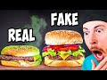 REAL vs FAKE FOOD! (Spot The Difference)