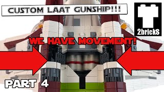Designing the LAAT Gunship in LEGO Part 4 - Think Like A LEGO Designer!