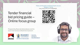 Tender financial Bid Pricing Guide FITBID online focus group session