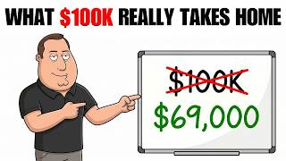 This Is What A $100K Salary Actually Takes Home (By State)