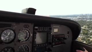 Cessna 172 Landing Orlando Executive Airport