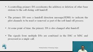 Mobility and Radio Resourse Managment in IS-95