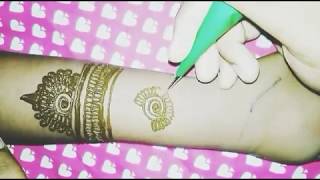 Rajasthan Traditional Style Mehandi Design For Hands 2018