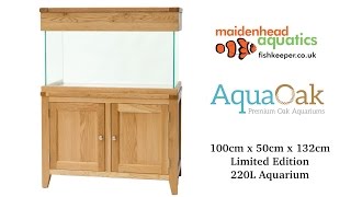Aqua Oak 100cm 'Doors' Aquarium - Limited Edition