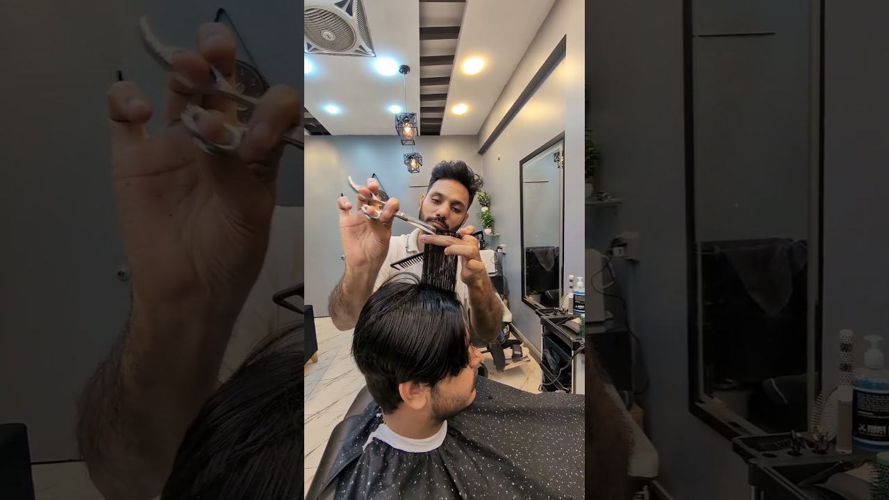 Classical Pompadour Haircut Tutorial | Clean Fade Transformation 🔥#pompadour #classicpompadour